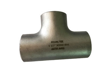 Porcellana ASTM 403 1 T ISO9001 2008 dell'uguale dell'accessorio per tubi della saldatura testa a testa 304 di 1/2» fornitore