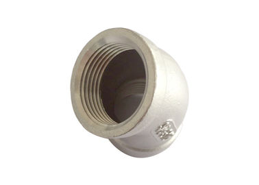 Porcellana 3/4&quot; accessorio per tubi dell'acciaio inossidabile Bsp Bspt Npt FF ha infilato un gomito da 45 gradi fornitore