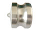 Cappuccio parapolvere dell'accoppiamento del camlock dell'acciaio inossidabile 304 con il filo del bspt del bsp di DIN2999 ISO228 fornitore